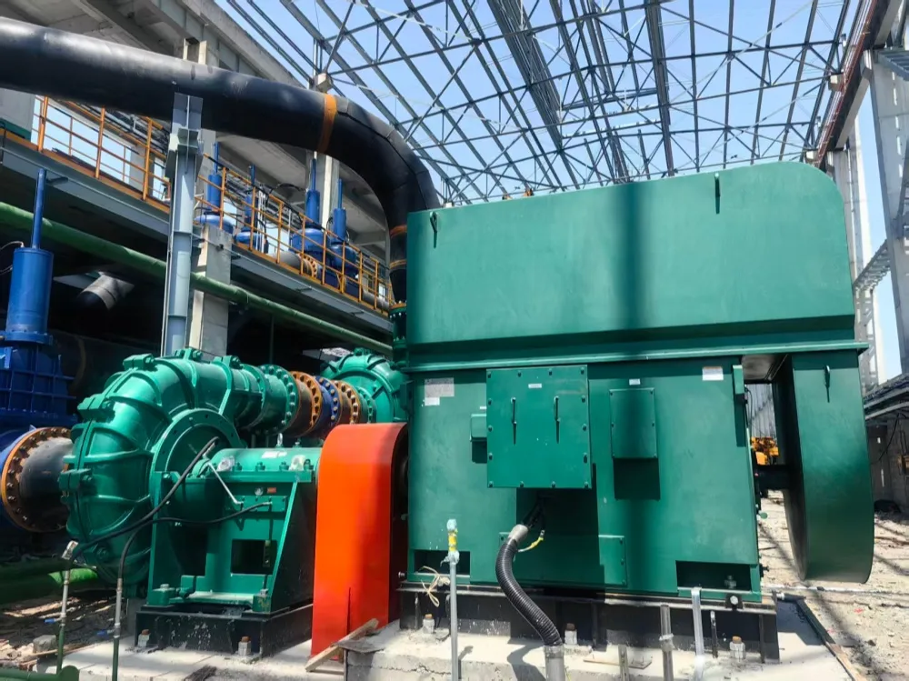 Mineral processing and tailings slurry pump
