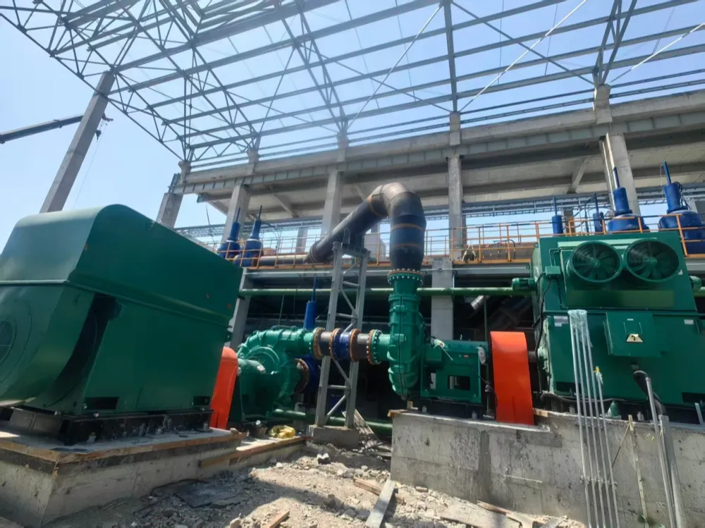 Mineral processing and tailings slurry pump