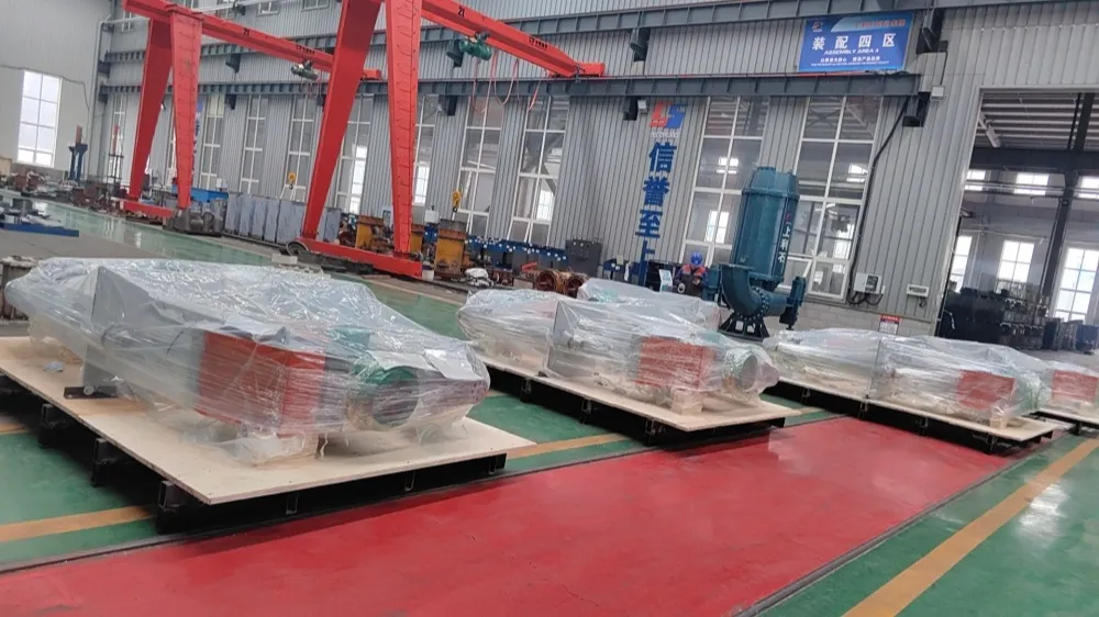 Palletised wear parts ready to ship