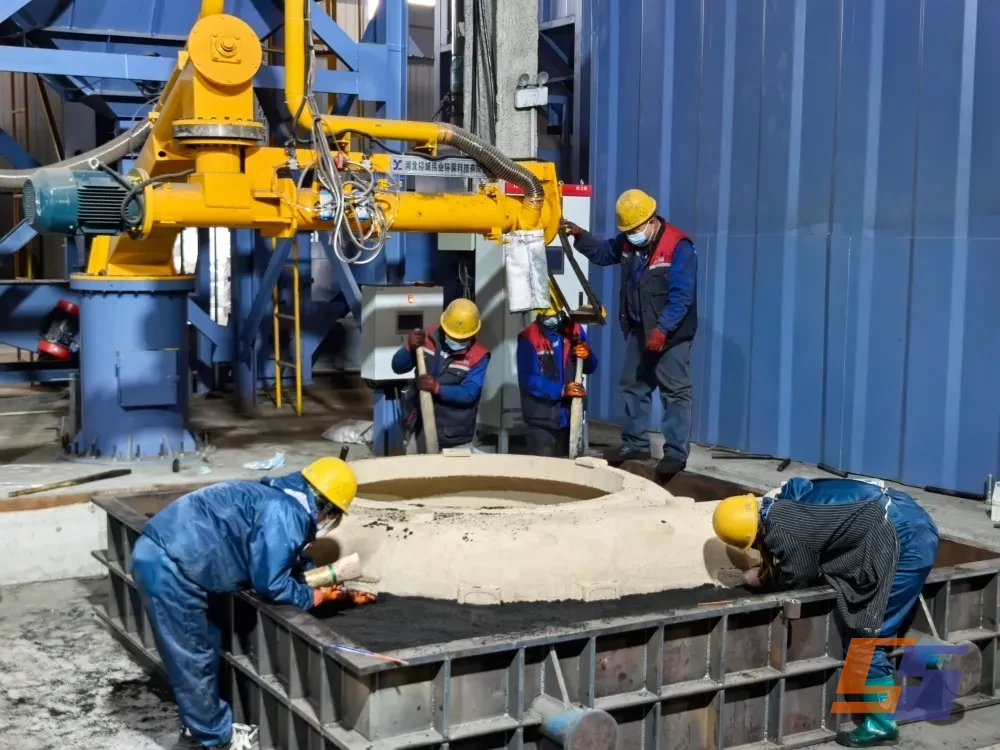 Casting capacity behind the supply