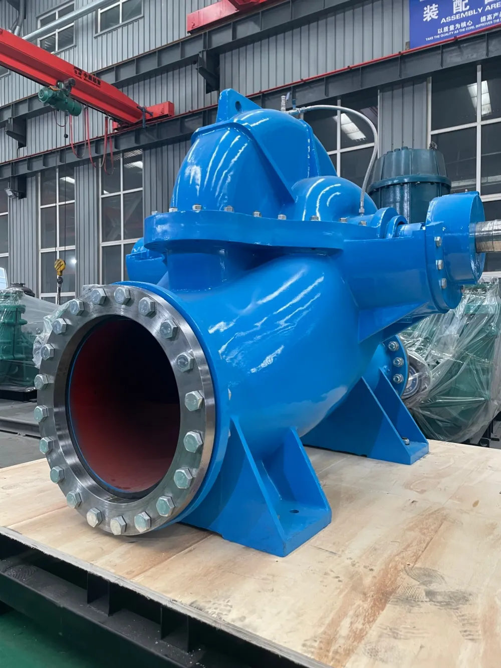 SOM horizontally split double suction pump