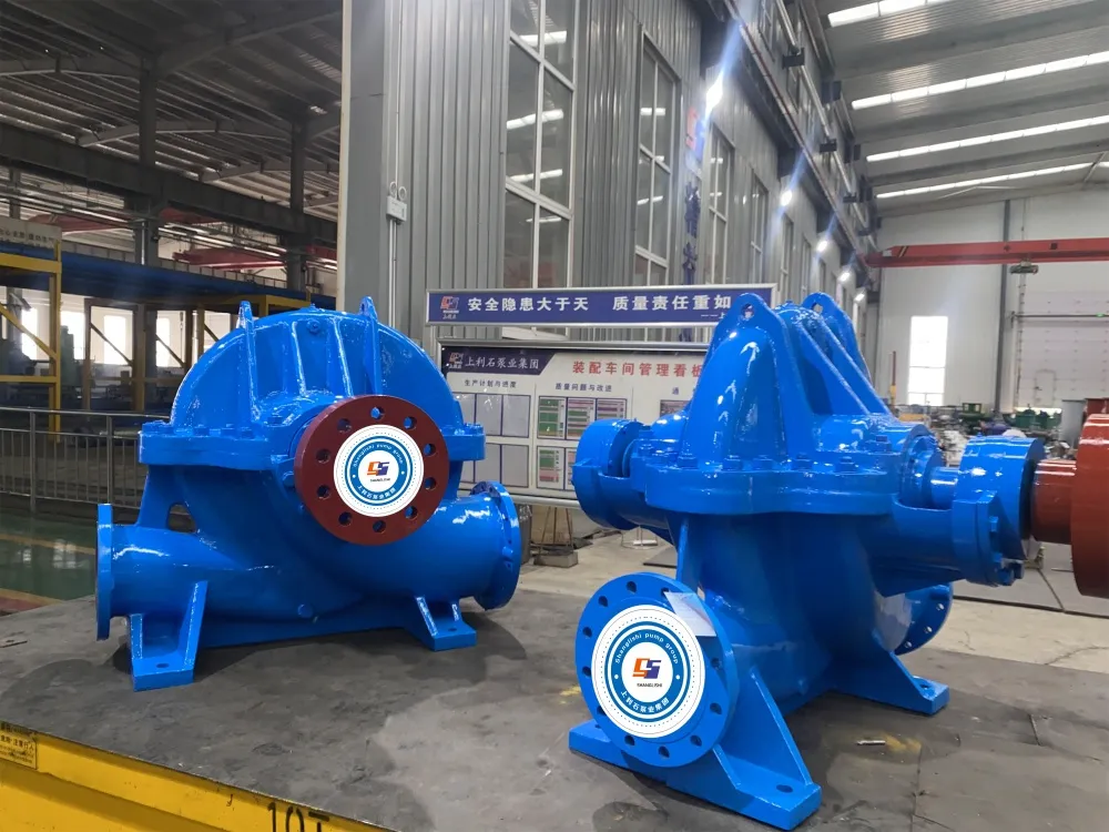 SOM horizontally split double suction pump