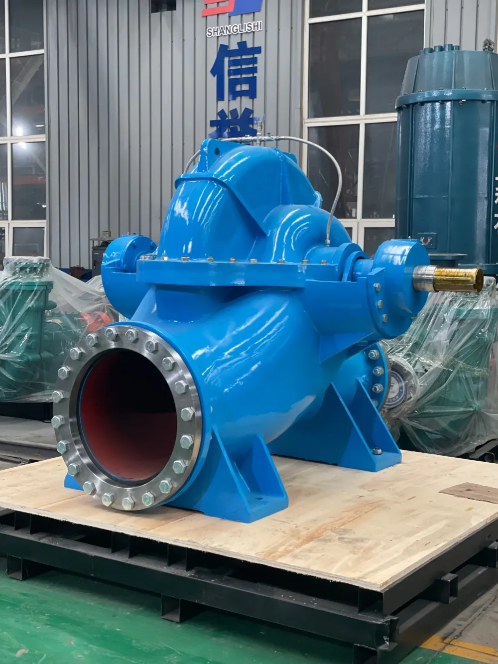 SOM horizontally split double suction pump