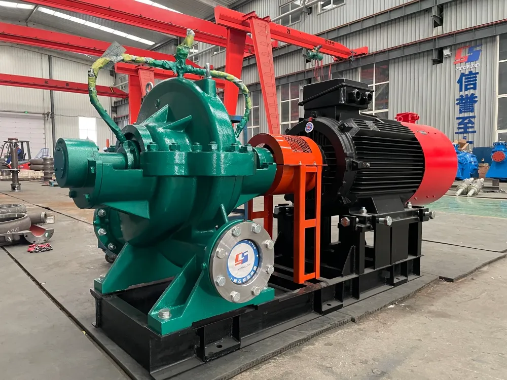 SOM horizontally split double suction pump