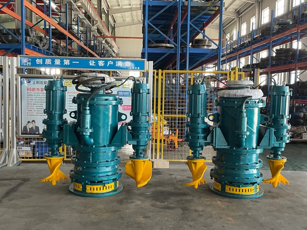 Submersible slurry pump for mine dewatering