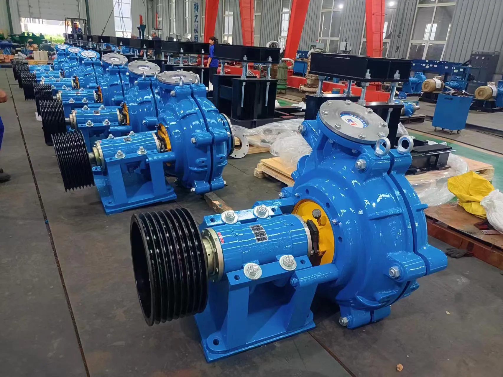 SAH-series horizontal slurry pump