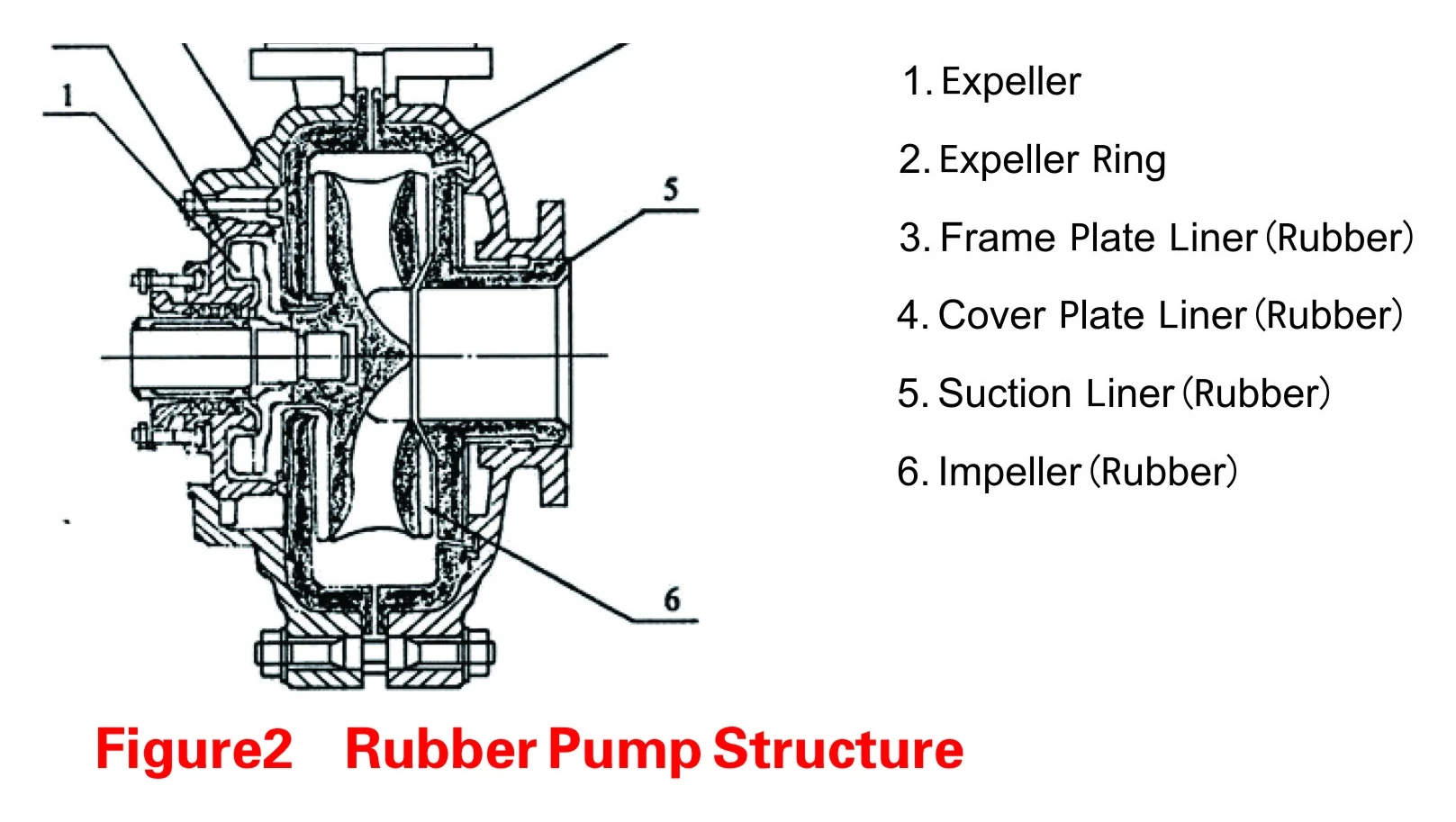 Slurry pump technical support Wear part set — the elements most often discussed in a support enquiry.