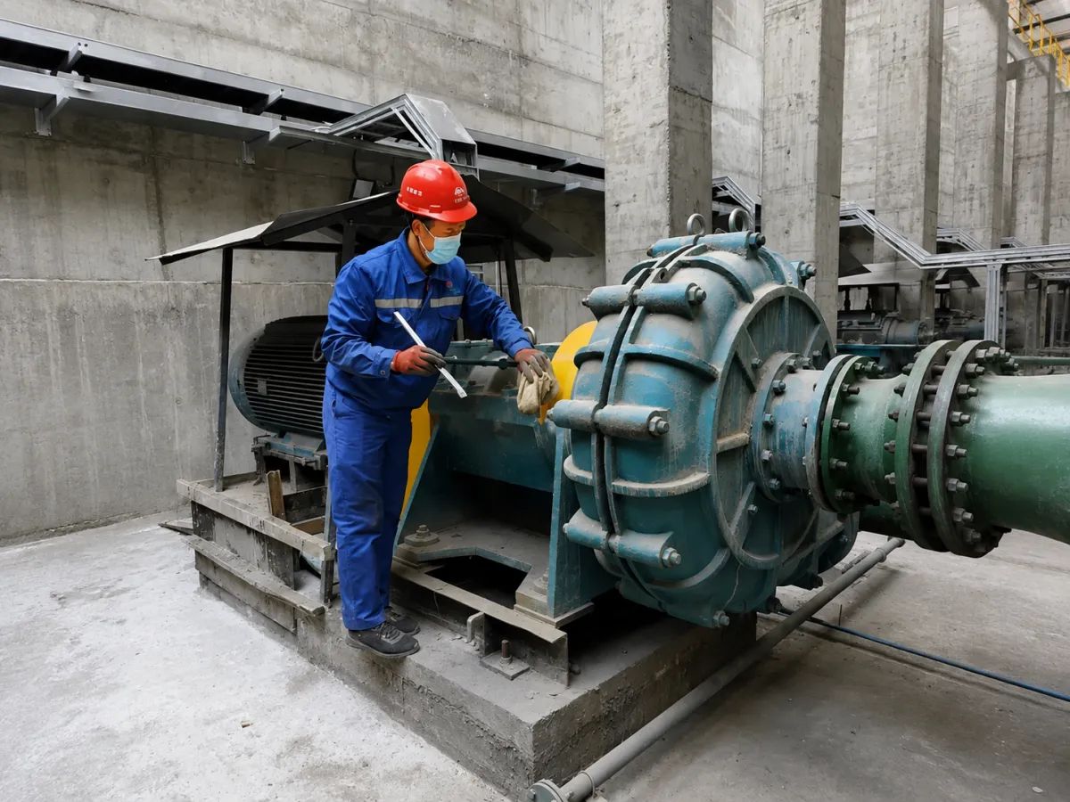 Mineral processing and tailings slurry pump