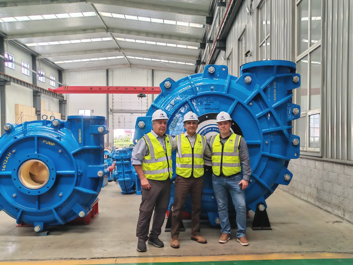 Customer visit to the plant