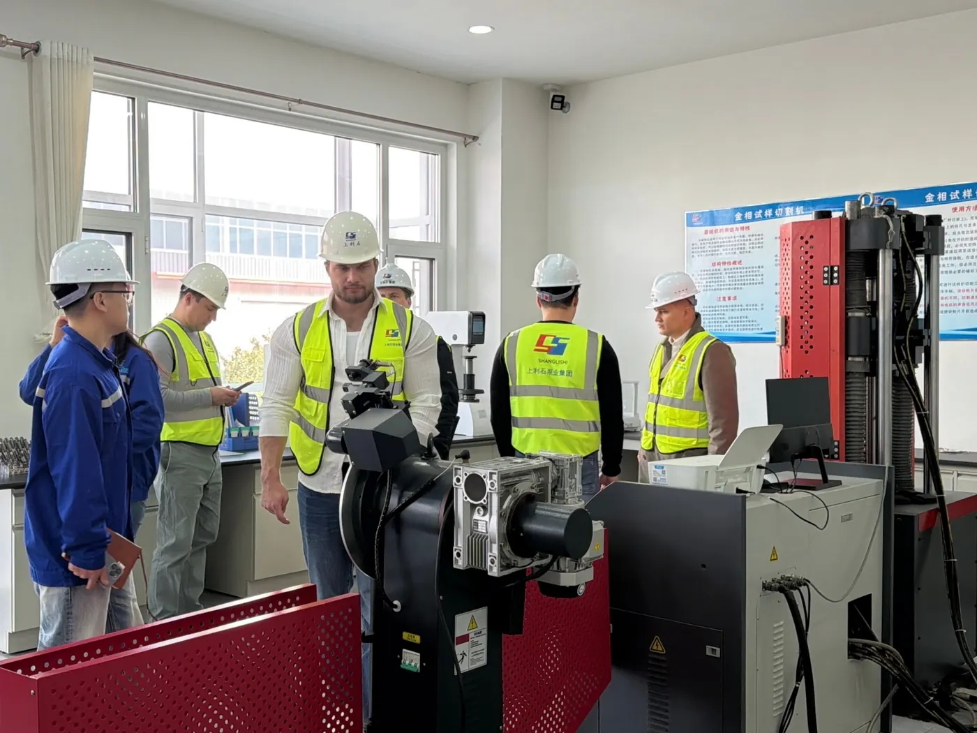 Customer visit to the plant