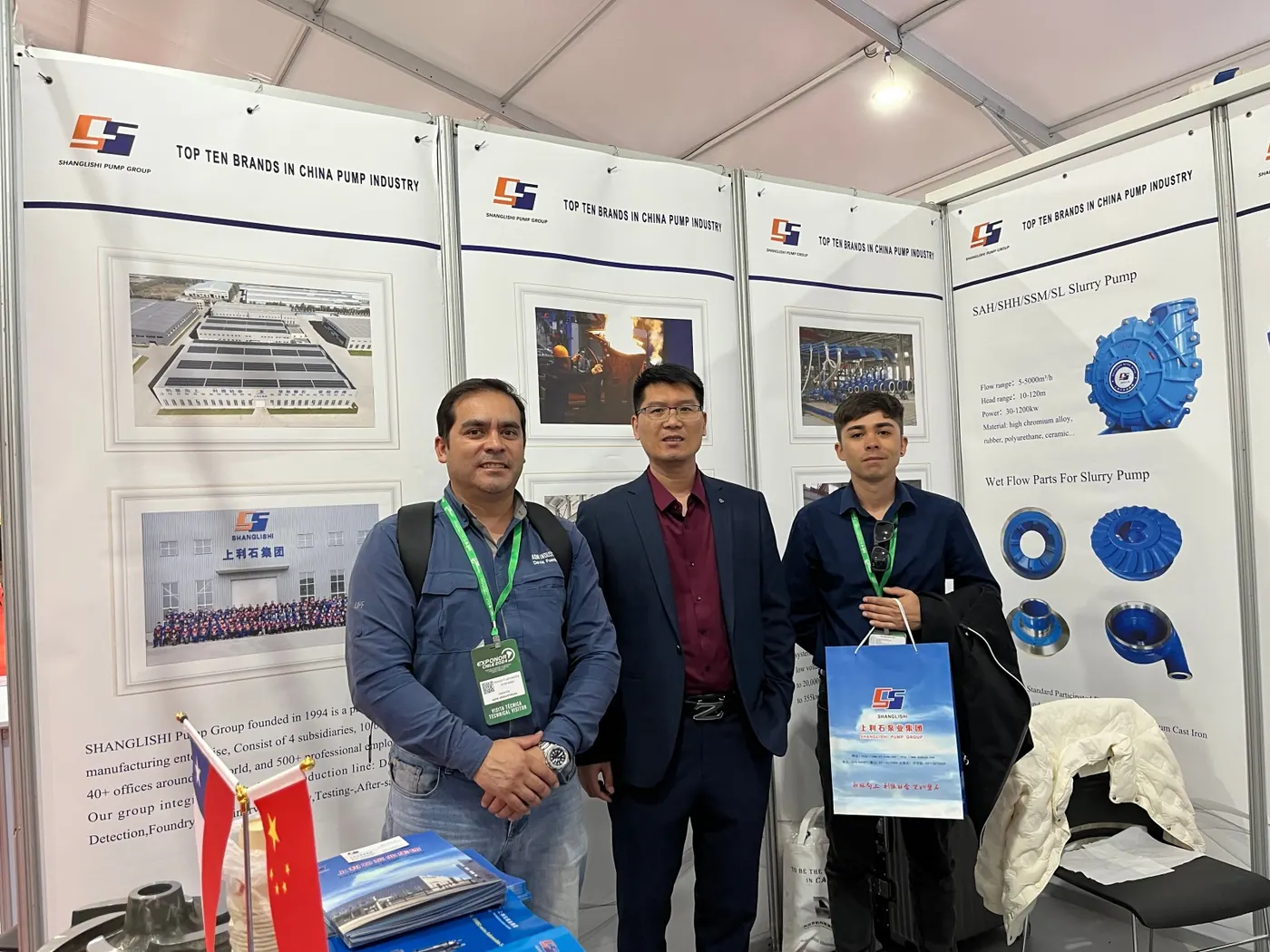 SHANGLISHI booth — Exponor Chile, Antofagasta, Jun 2024