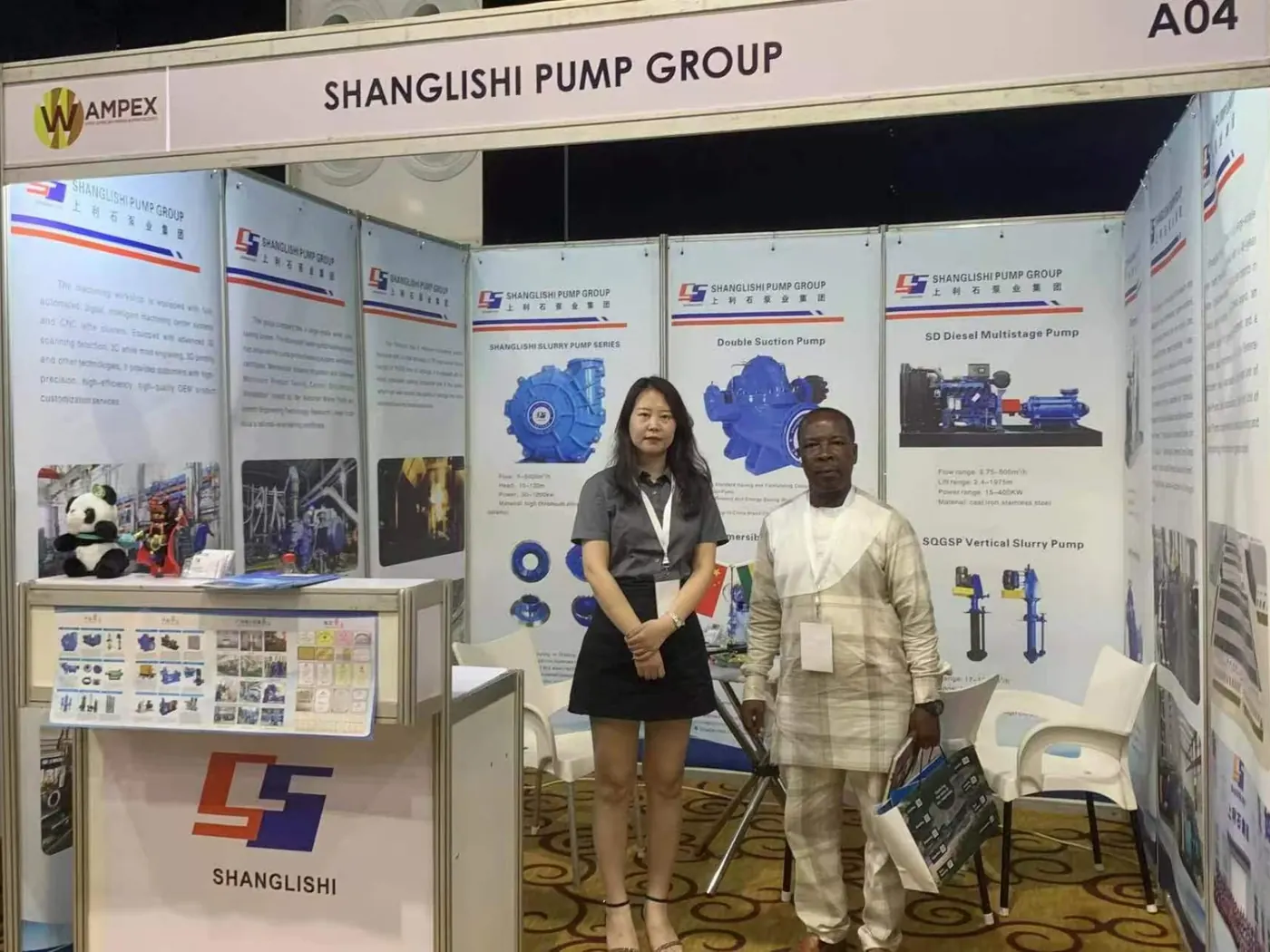 SHANGLISHI booth — Accra, Ghana, Jun 2024