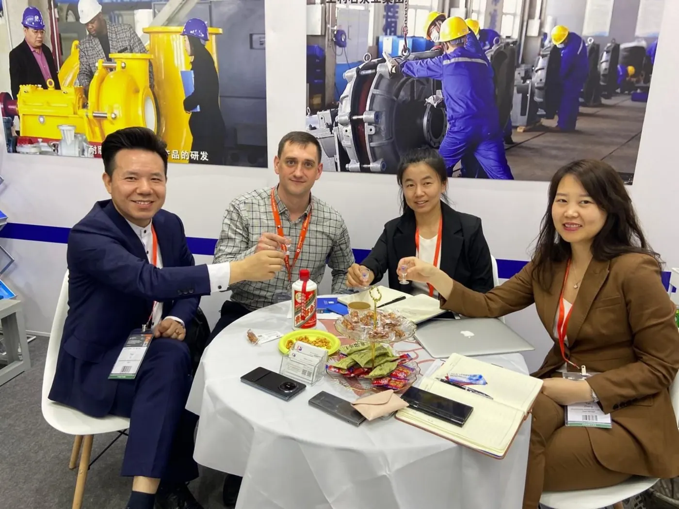 SHANGLISHI booth — Moscow, Russia, Apr 2024