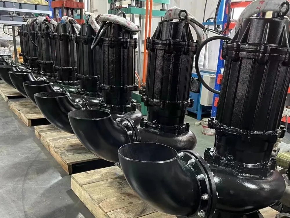 Sewage pump for municipal and industrial duty