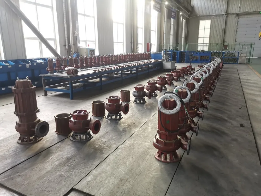 Submersible sewage pump distributors