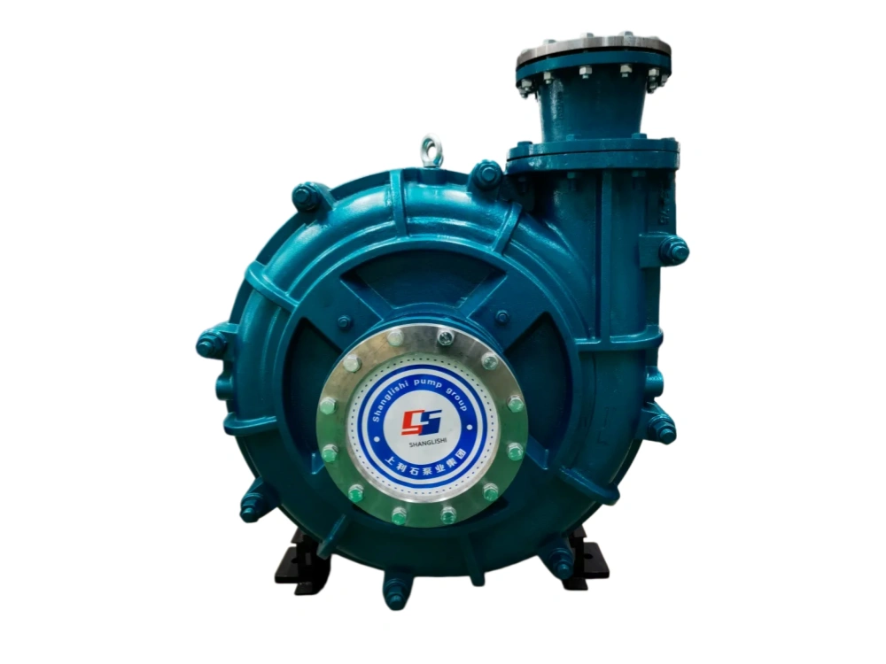 SZP-series slurry pump, front view showing volute and inlet flange