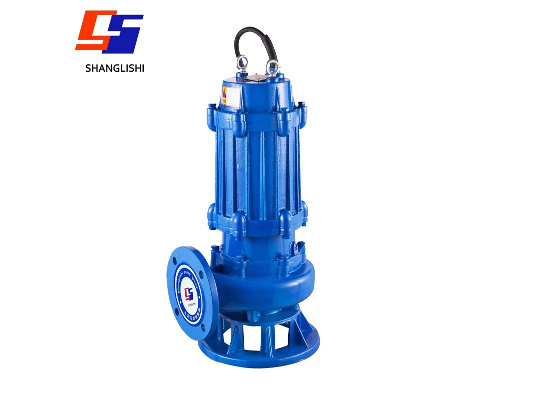 Submersible Sewage Pump — Anti-Clog Cutter & Wastewater Duty